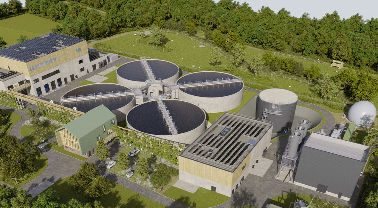 Visuel non contractuel de la future station d'épuration communautaire de La Roche-sur-Yon